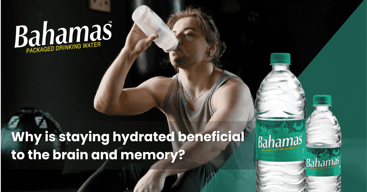 Stay hydrated with Bahamas packaged drinking water